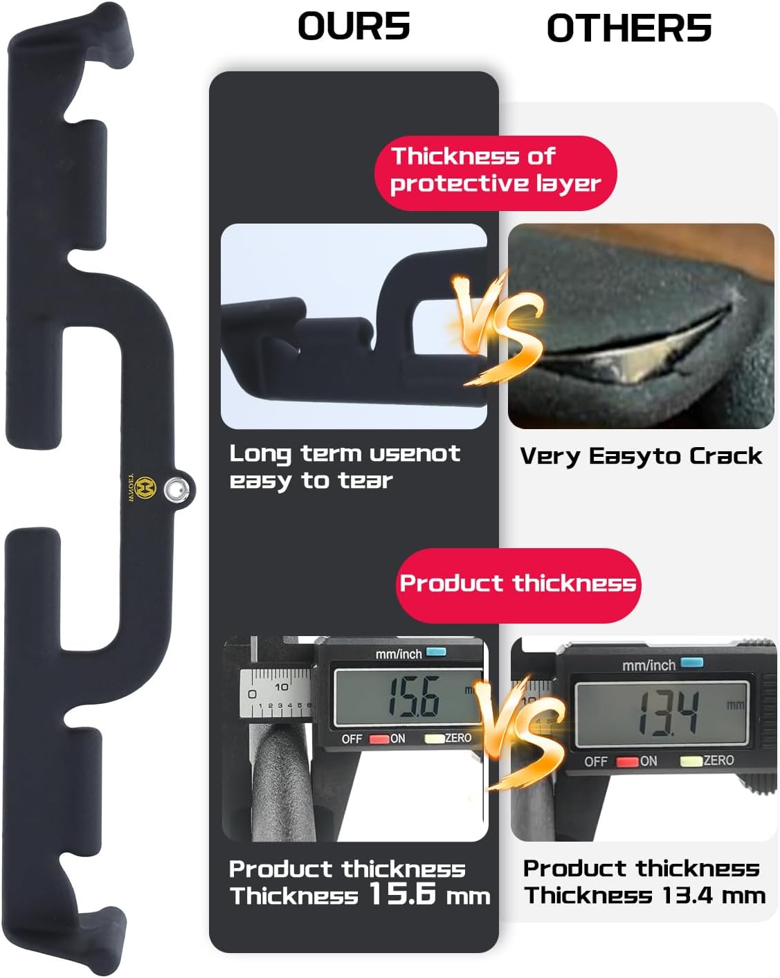 LAT Pull Down Bar with 6 Ergonomic Handles, LAT Pulldown Attachments for Home Gym, Cable Machine Attachment for Men and Women