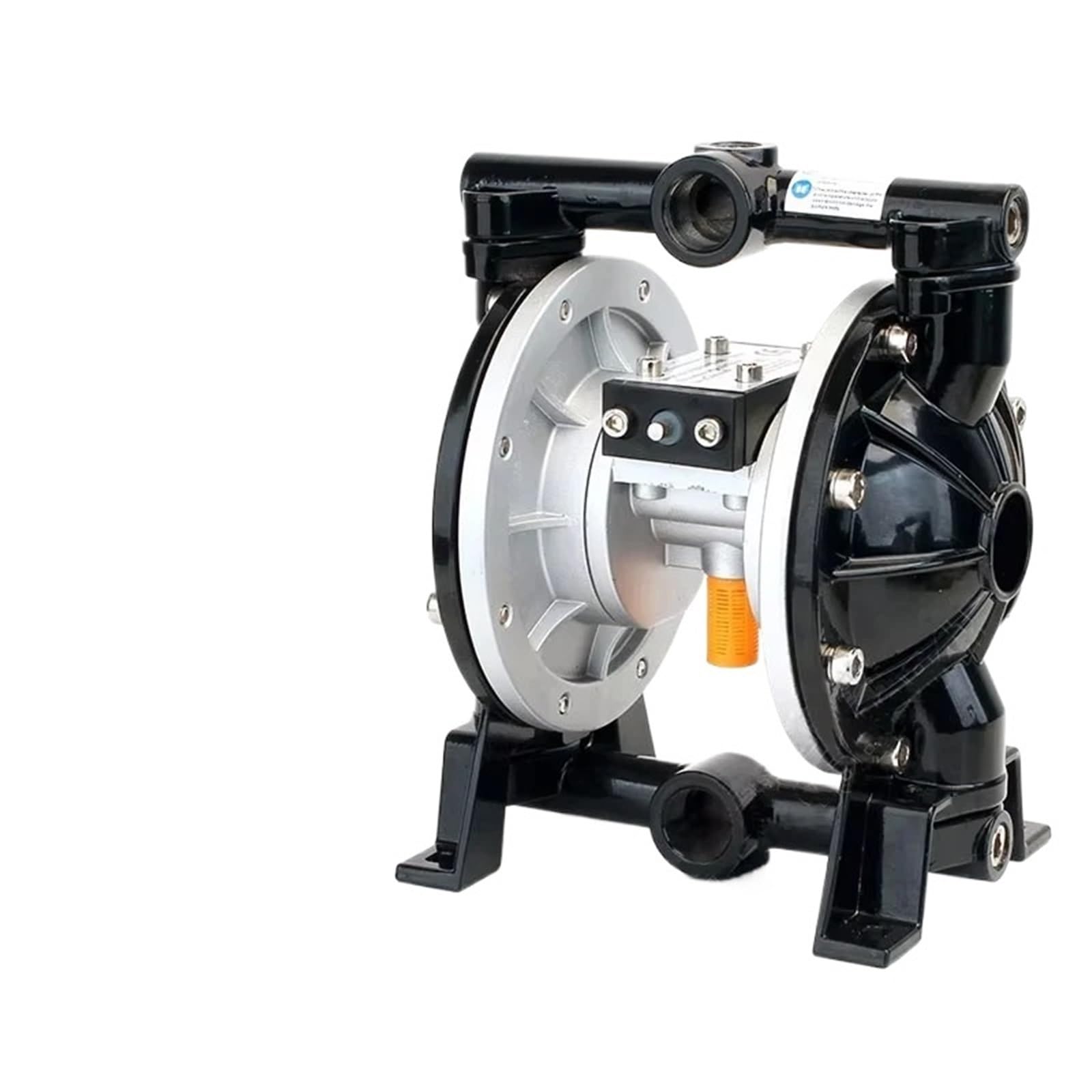 Zxzzas One Color Diaphragm Pump, Mini Pneumatic Paint Pump Double Diaphragm Air Operated Pump Pressure Stabilized Industrial Paint Transfer Pump For Sprayin(A26)