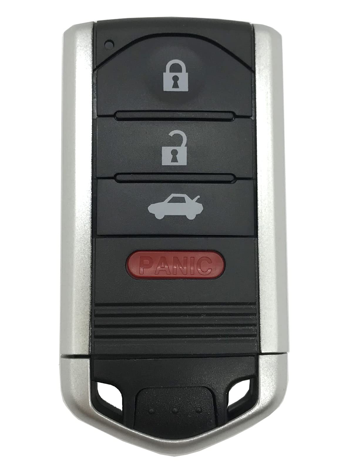 Key Fob Case Shell Fit for Acura TL ILX RDX ZDX Replacement Smart Car Key Housing Outer Cover M3N5WY8145 KR5434760 (4 Buttons)