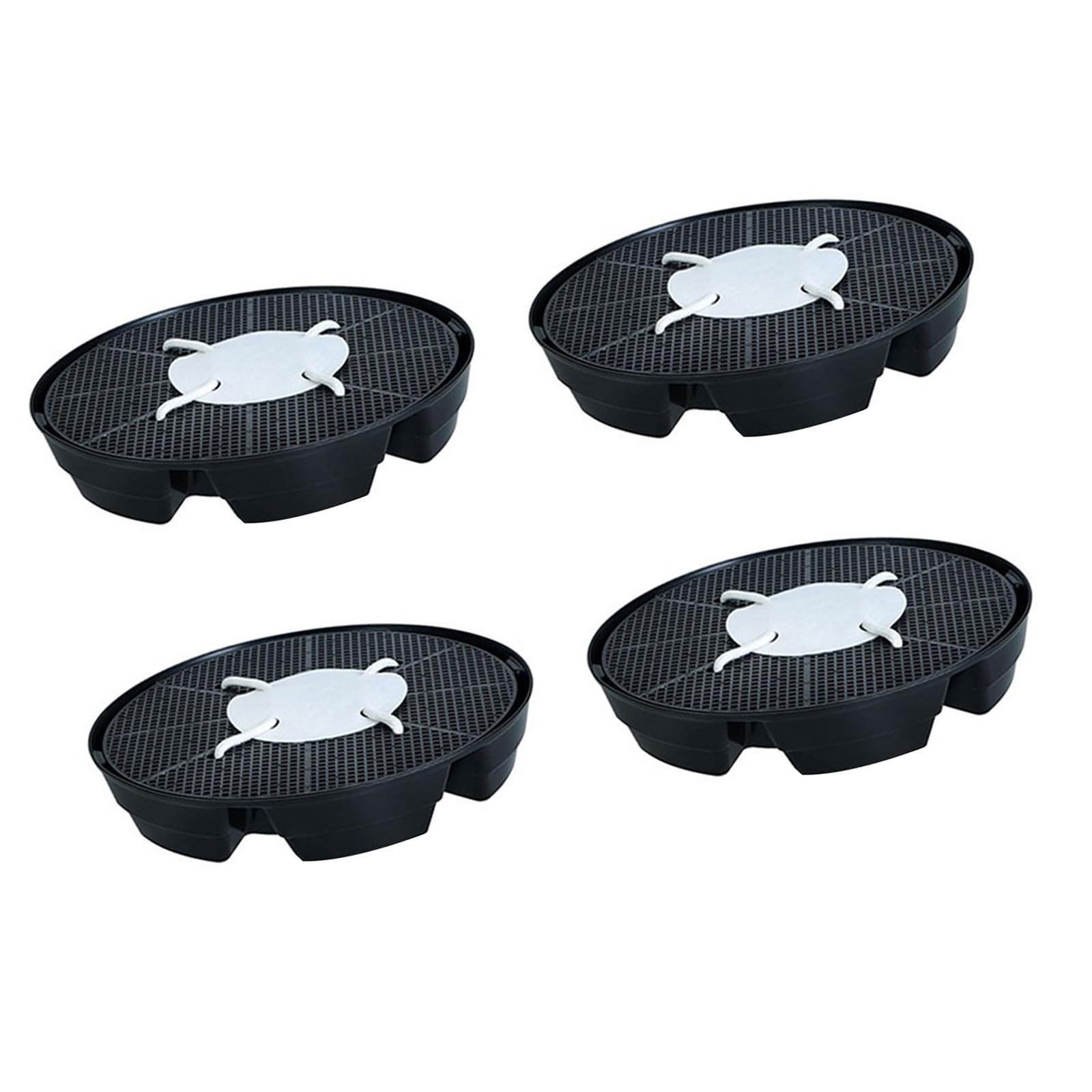 Base en tissu aérée et drainage automatique avec ce support de soucoupe
