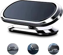 Suporte Veicular Magnético Articulado Celular Smartphone Para Painel de Carro – Uso Versátil Ideal para Navegação Segura - CompleteStore®