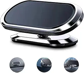 Suporte Veicular Magnético Articulado Celular Smartphone Para Painel de Carro – Uso Versátil Ideal para Navegação Segura - CompleteStore®