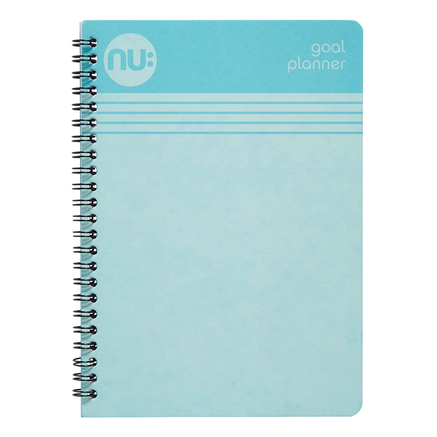 NU Notebooks - Goal Planner - Cloud Pastels Range - A5 Blue Notebook - Daily Journal - 150 Pages (NU004121-FSC)