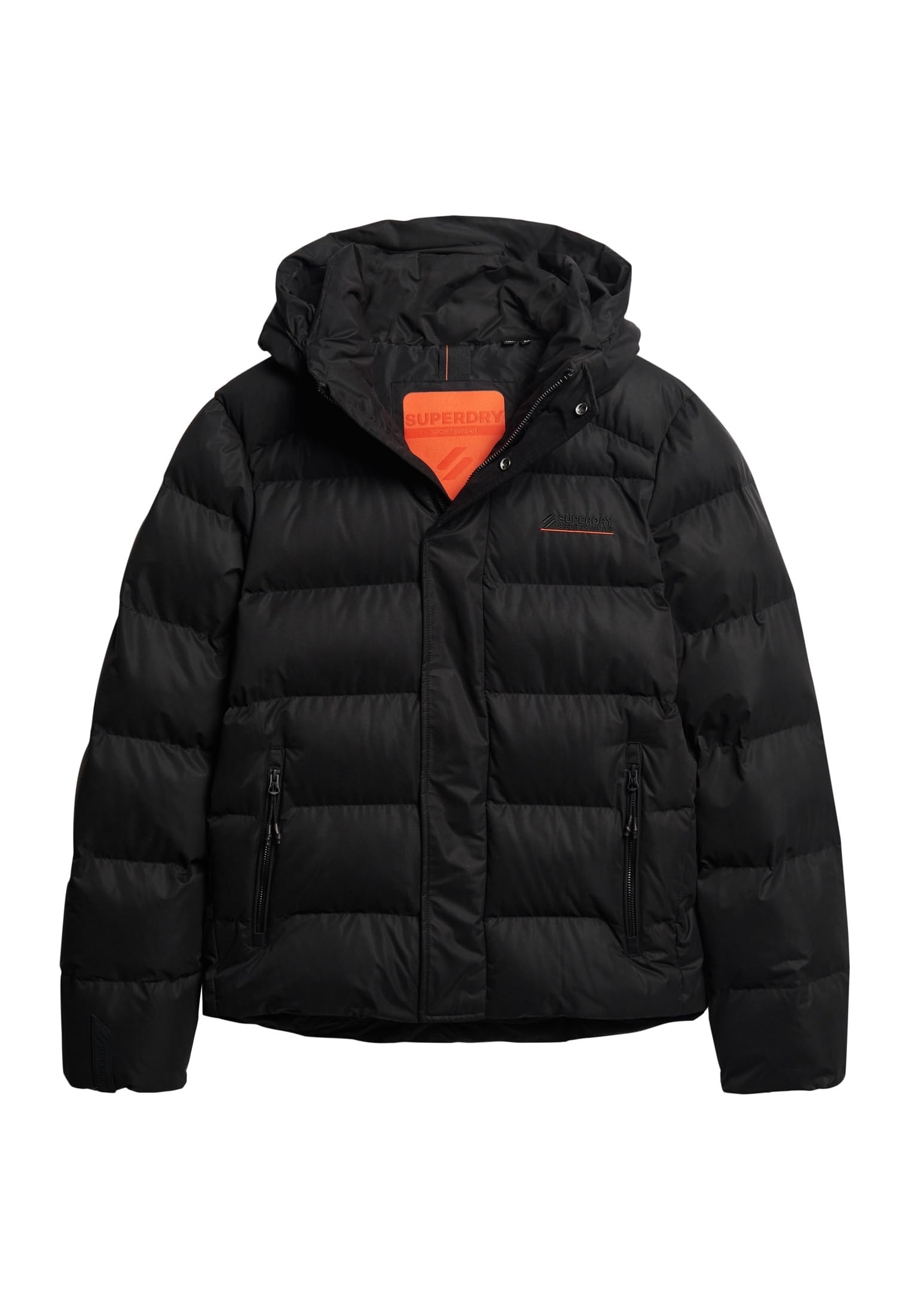 Superdry Men's Quilted Jacket, Black, XXL