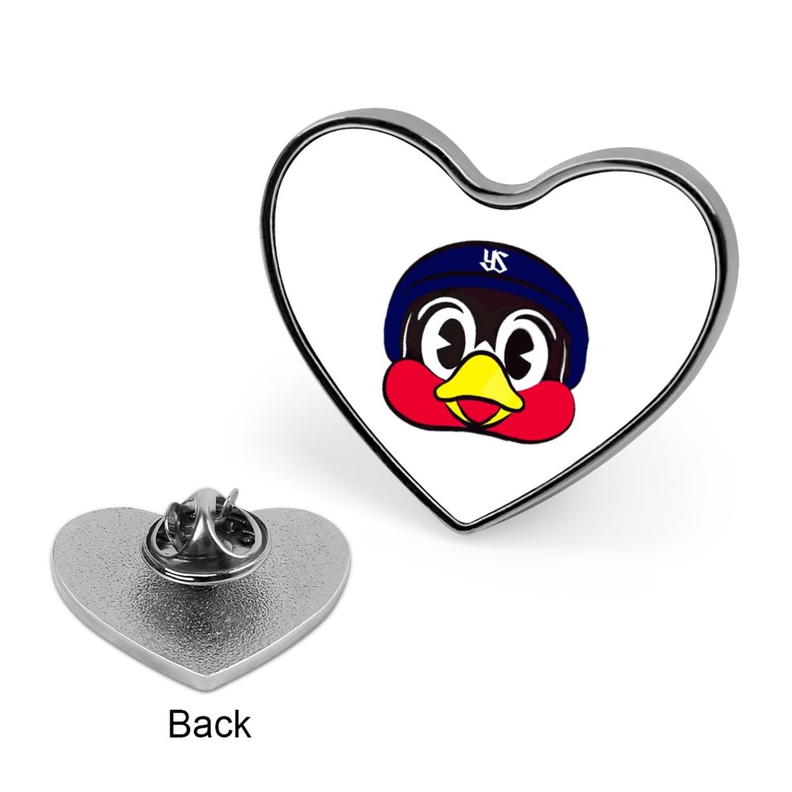 Amazon.co.jp: 東京ヤクルトスワローズ つば九郎 バッジ