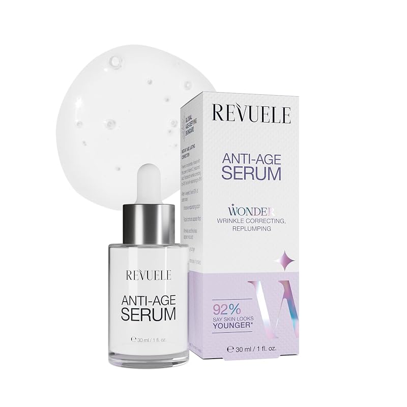 Sérum facial Revuele Wonder com vitamina C, niacinamida e peptídeos, 30 mL