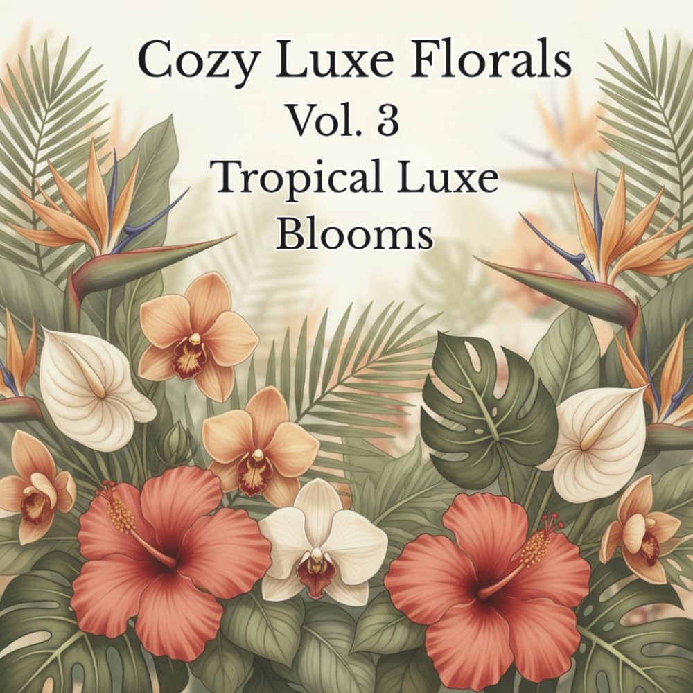Cozy Luxe Florals™: Vol. 3 Tropical Luxe Blooms
