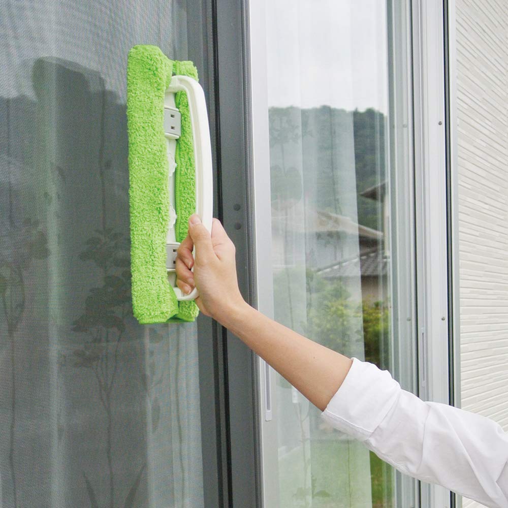 アズマ ガラスクリーナー 網戸ハンドワイパー 拭き幅:約27cm  網戸を外さずにお掃除できる。ハンディタイプの網戸用モップ。  WD597 w17b8b5 Amazon.co.jp: アズマ ガラスクリーナー 網戸ハンドワイパー 拭き幅:約
