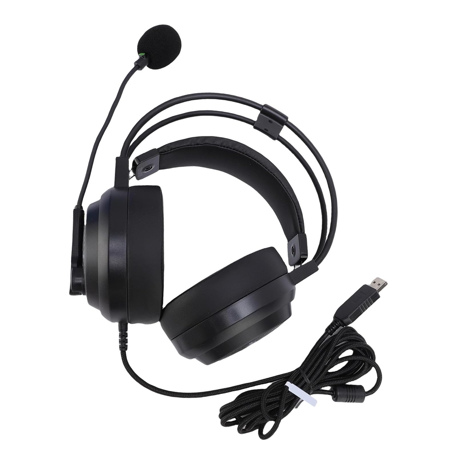 Cuffie per PC con Riduzione del Rumore Cavo Schermato da 2 8 Metri Comodi Cuscinetti Auricolari Chip Uditivo Chiamate in Conferenza Cuffie da Studio Flessibili PC/Laptop