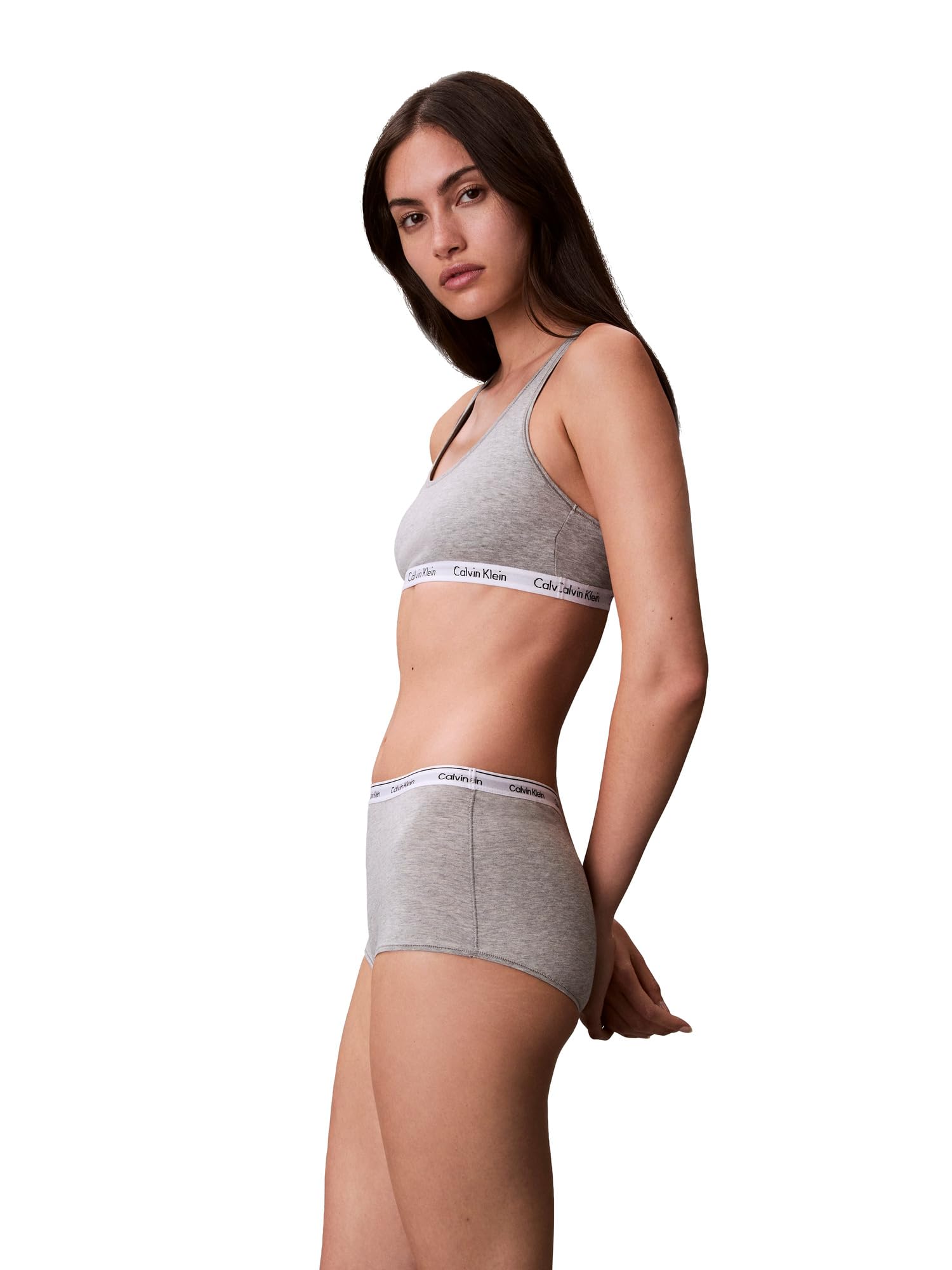 Kadın Boyshort Şort Grey Heather S