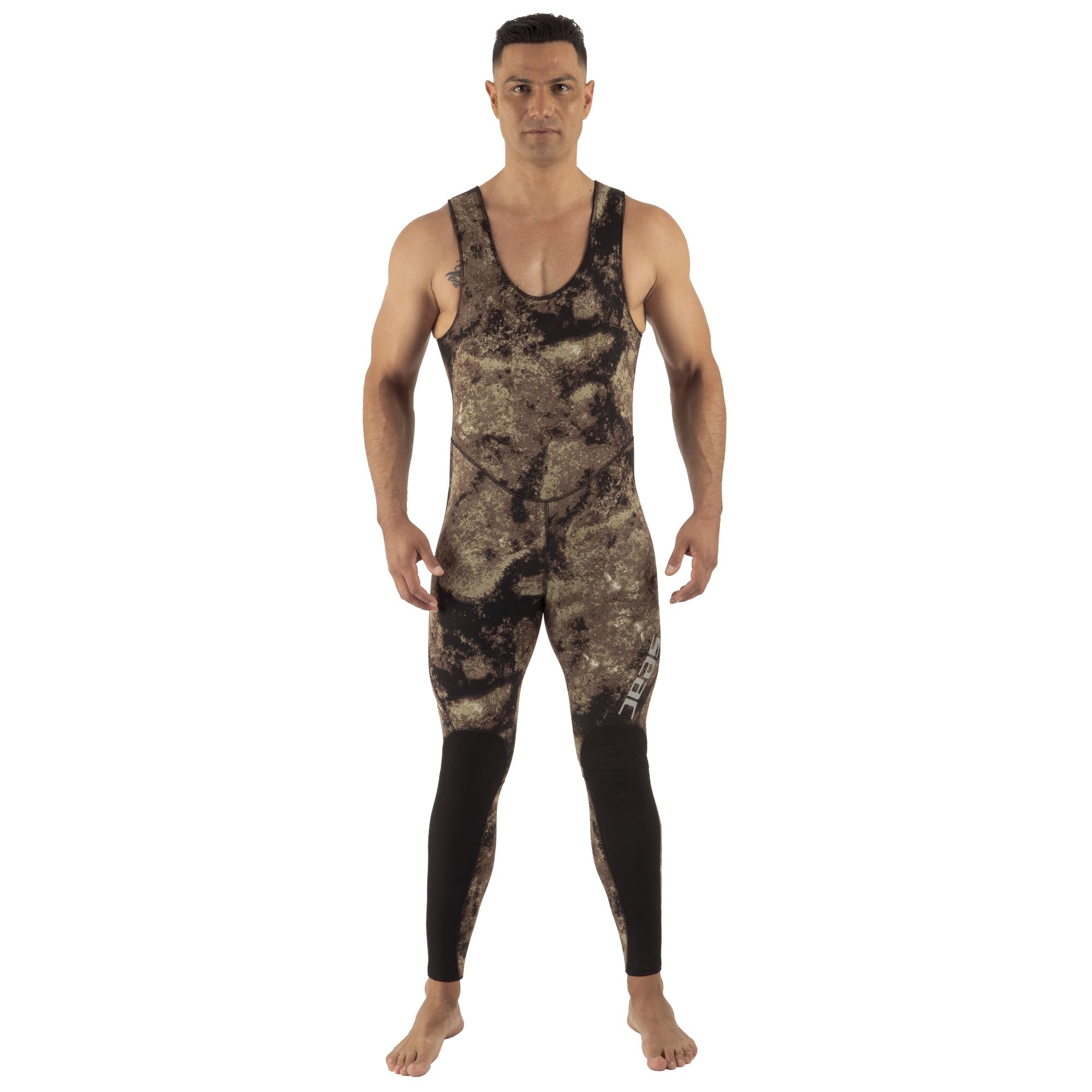 Muta in Neoprene Seac Royal 3.5mm per Apnea e Pesca Subacquea, Salopette e Giacca con Cappuccio