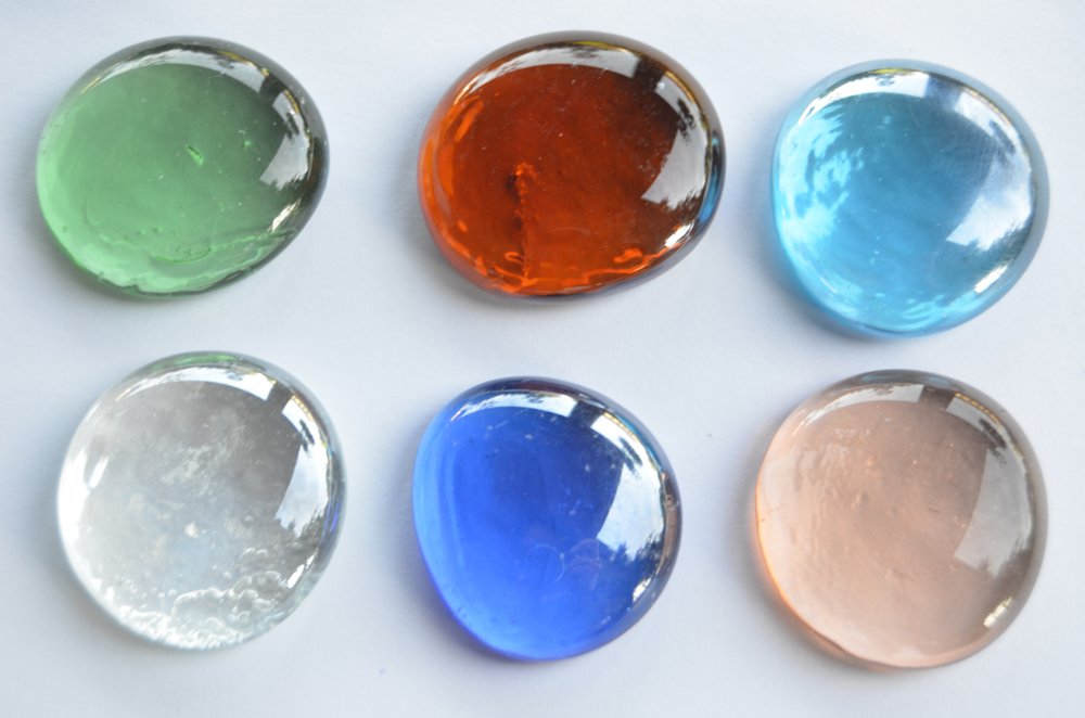 Glasnuggets Bunt - 250g Deko-Steine Für Vasen & Kreativprojekte