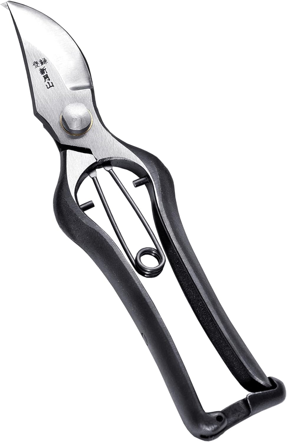 Japanese Pruning Shears for Gardening 8”, Professional Heavy Duty Bypass Pruners, Hand Forged Japanese Carbon Steel Blade, Spring Loaded Handle, Made in Japan