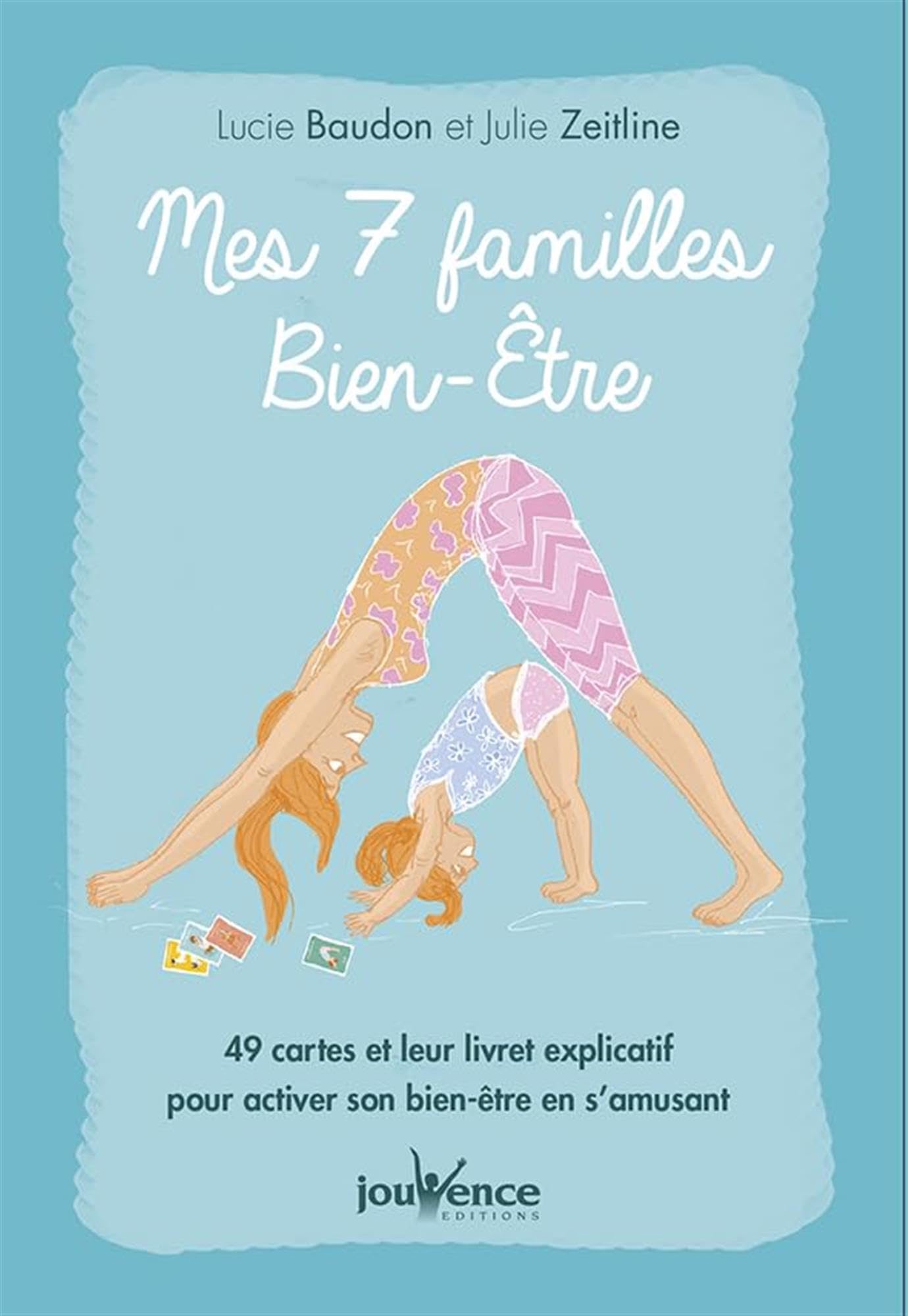 Mes sept familles bien-être: 49 cartes et leur livret explicatif pour activer son bien-être en s'amusant