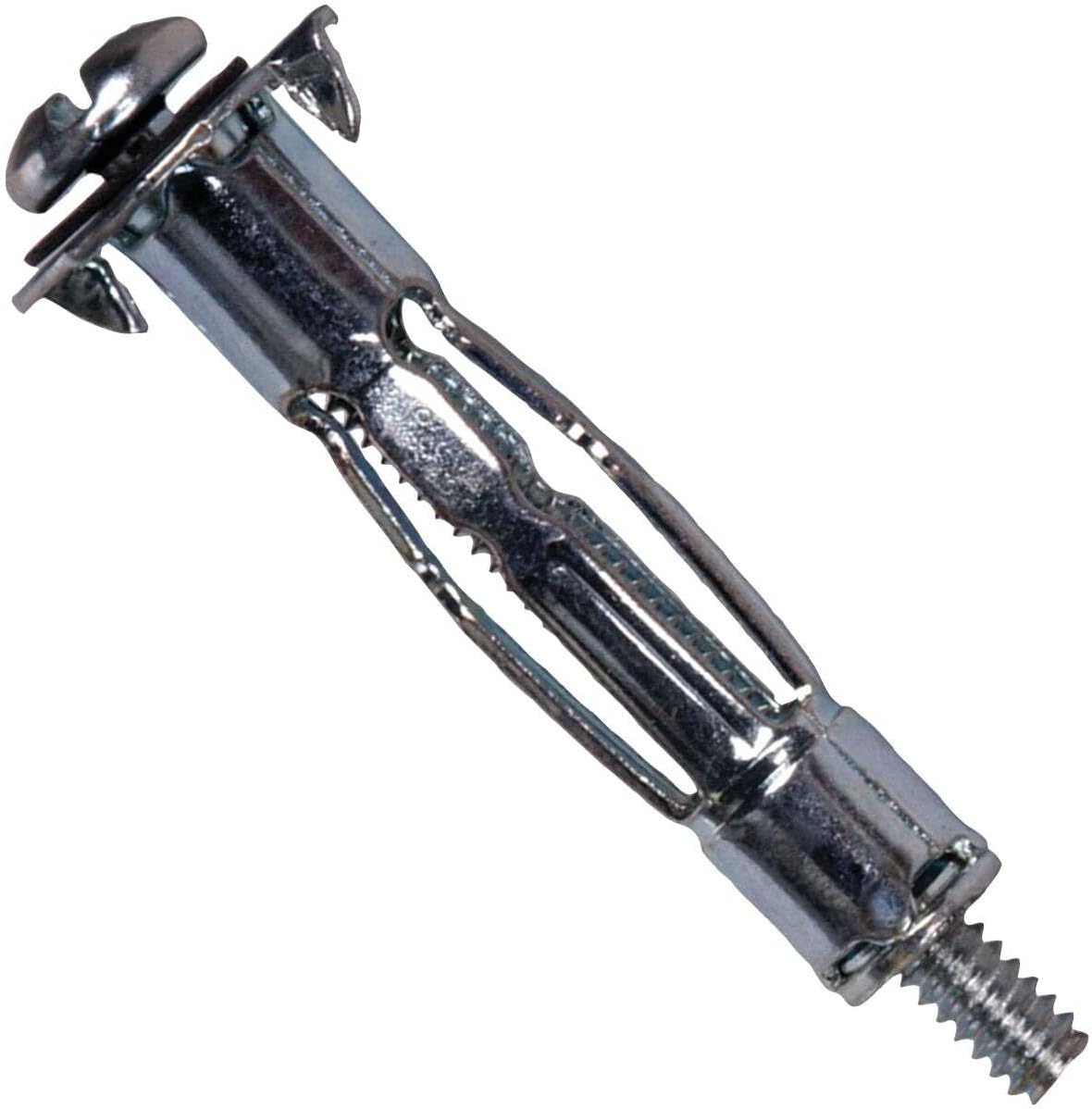 Hillman 3/16 in. Dia. x 3/16 Short in. L Plastic Pan Head Hollow Wall Anchors 50 pk