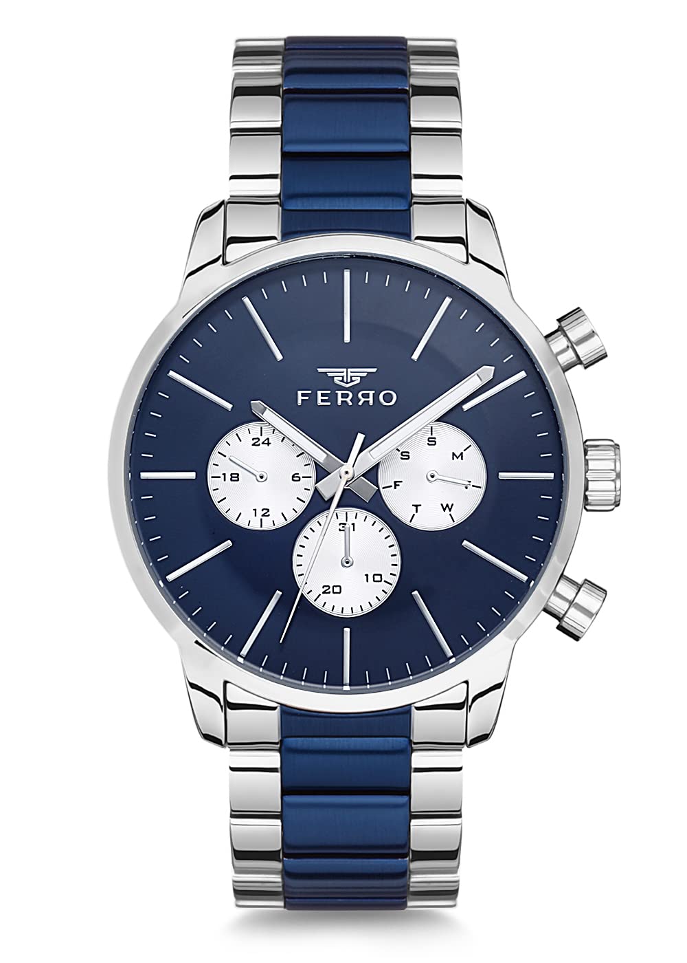 Ferro Aversa Analog Blue Dial Mens Watch-FM1774A-L (B09RPJPJ55) Amazon Price History, Amazon Price Tracker