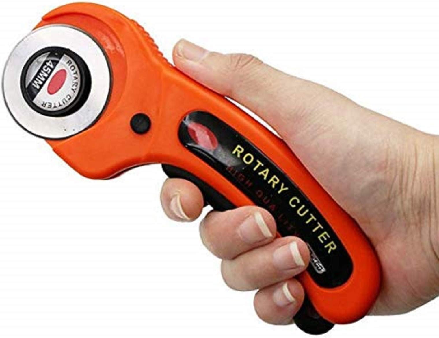 Rotary Cutter,Patchwork Roller Cutter Wheel,Sewing Rotary Cloth Guiding Cutting,Round Knife Cloth Fabric Leather Craft Cutter DIY Arts Crafts Sewing Tool