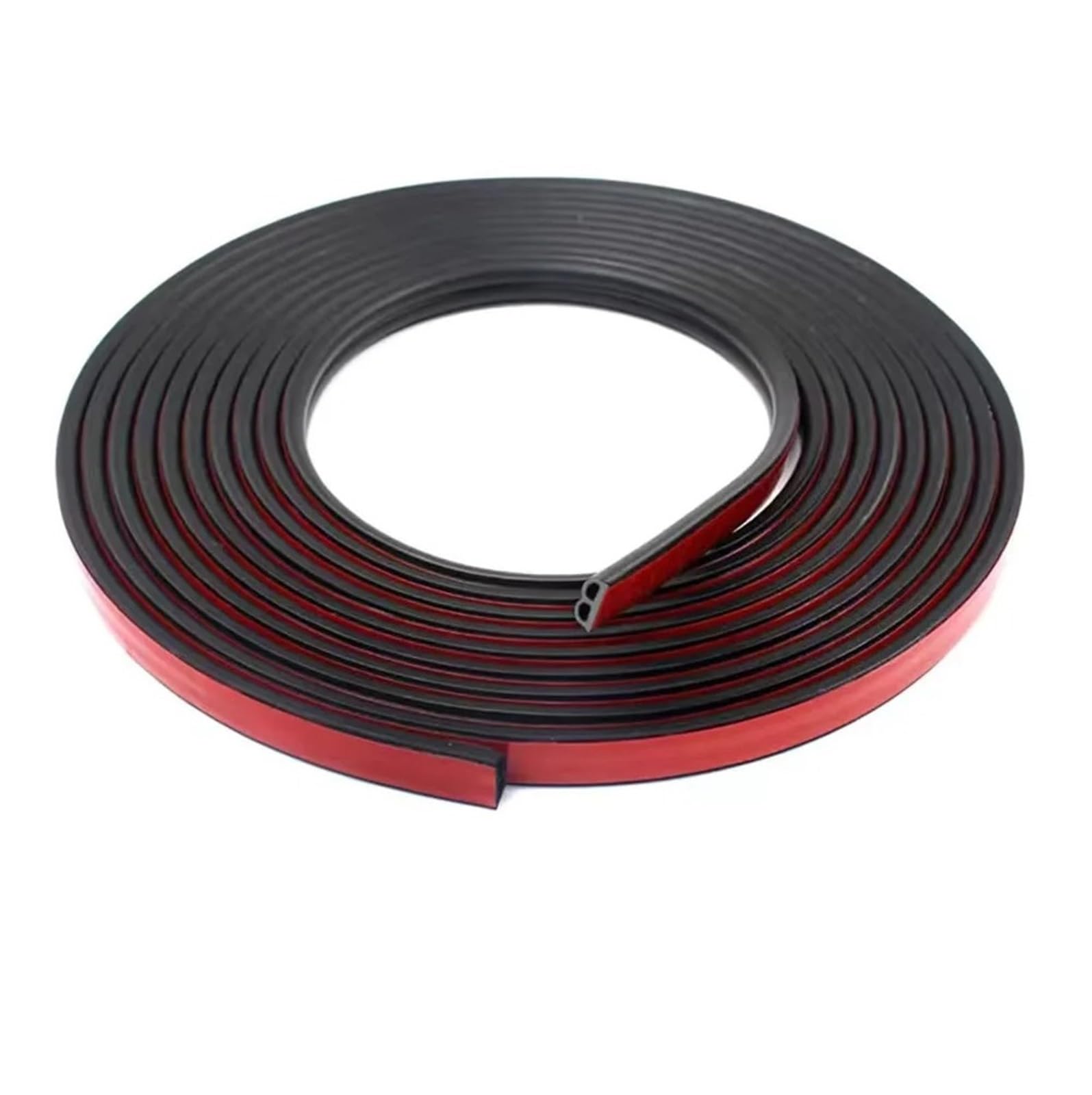 Frvvpl 10 Meters Car Door Seal Strip Rubber B Shape Car Rubber Seals Sticker Sound Insulation Sealing Protector Weatherstrip Door Seal Strips 5M/8M/10M/20M(10 Meters)