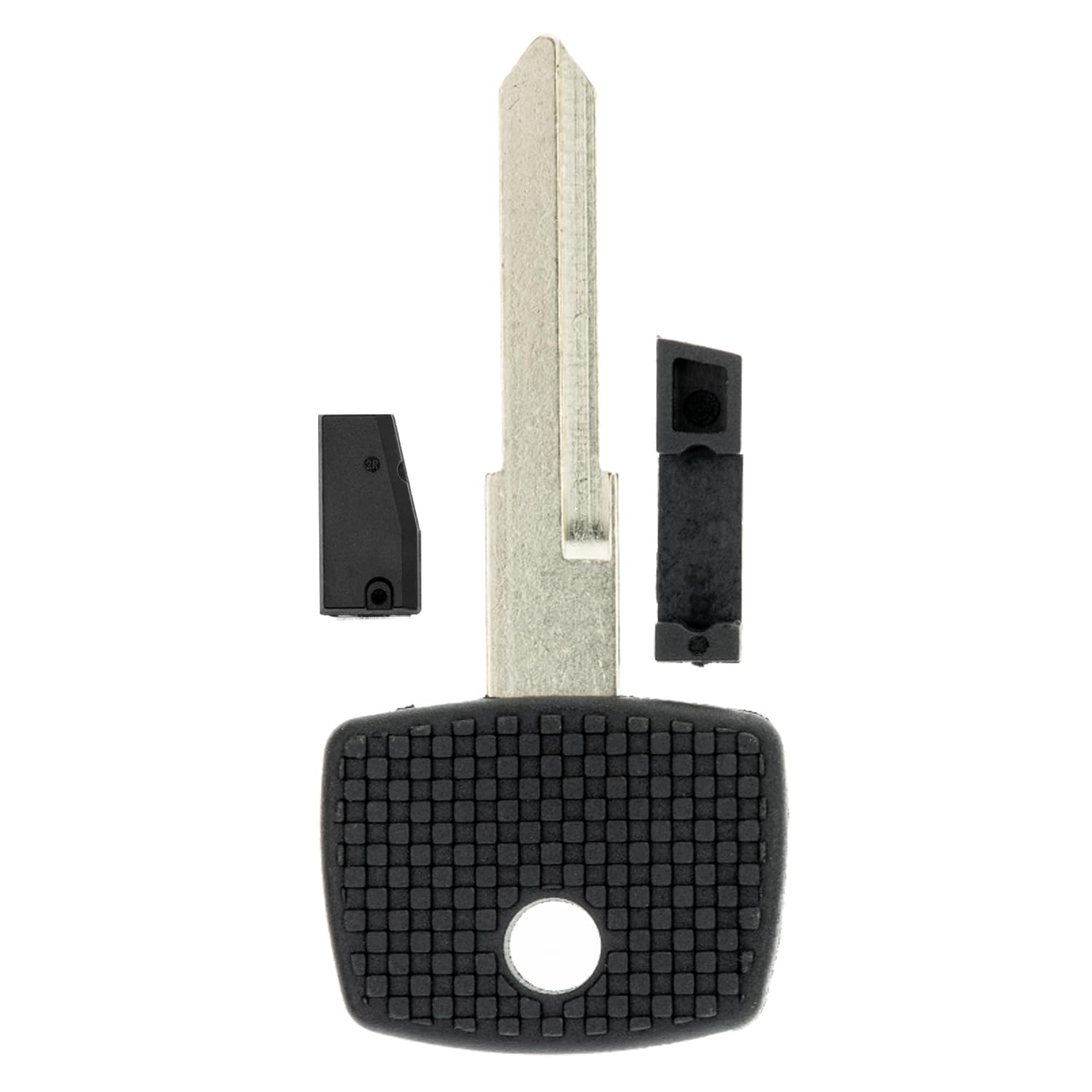 MT-KEY Clé d'allumage vierge YM15 + transpondeur ID12 compatible avec Mercedes Benz Actros à partir de 98 Sprinter T1N 03-06 Sprinter T1N à partir de 97 VIto 98-06 Vw Lt Lt28 00-06