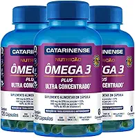 Kit 3 Ômega 3 Concentrado Catarinense 120 capsulas