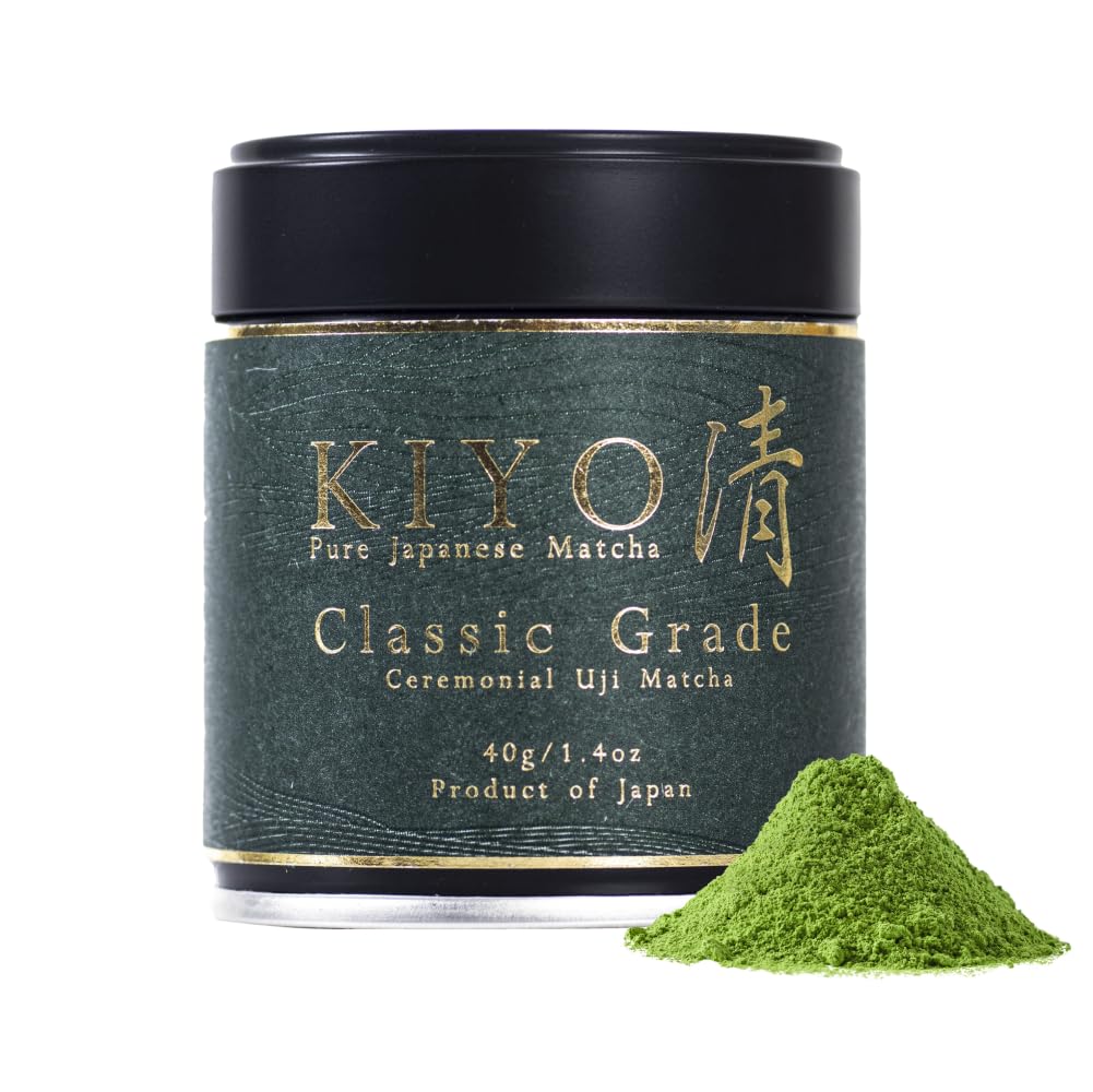 Kiyo Matcha Classic Grade Premium Grade Ritual Grade Ceremonial Uji Matcha - Pure Japanese First Harvest Ceremonial Grade — view 2