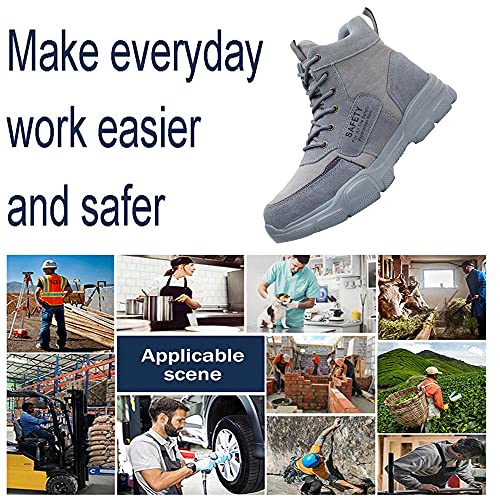 Beschermende Werk Industriële Sneakers,Werkschoenen s3 Stalen Neus Schoenen Ademende Beschermende Sneakers,▁ - Image 4