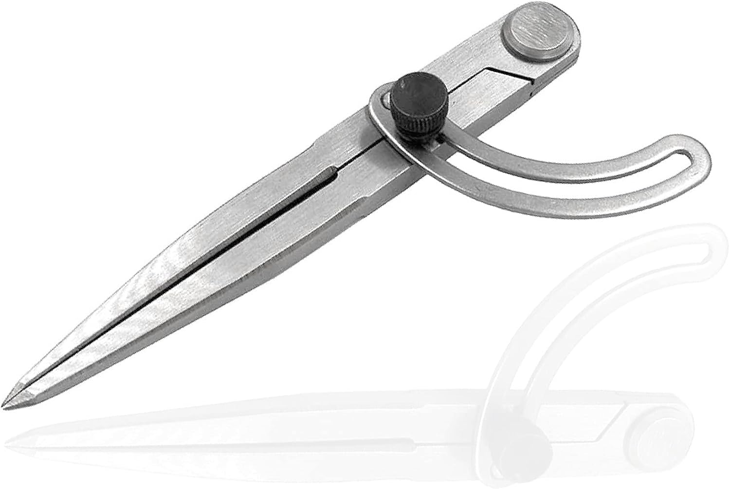 Professional Woodworking Divider Compass Adjustable Leather Scriber Leather Overstitch Wheel Perfect for Drawing or Scribe Large Circle Divider caliper Muye : Everything Else