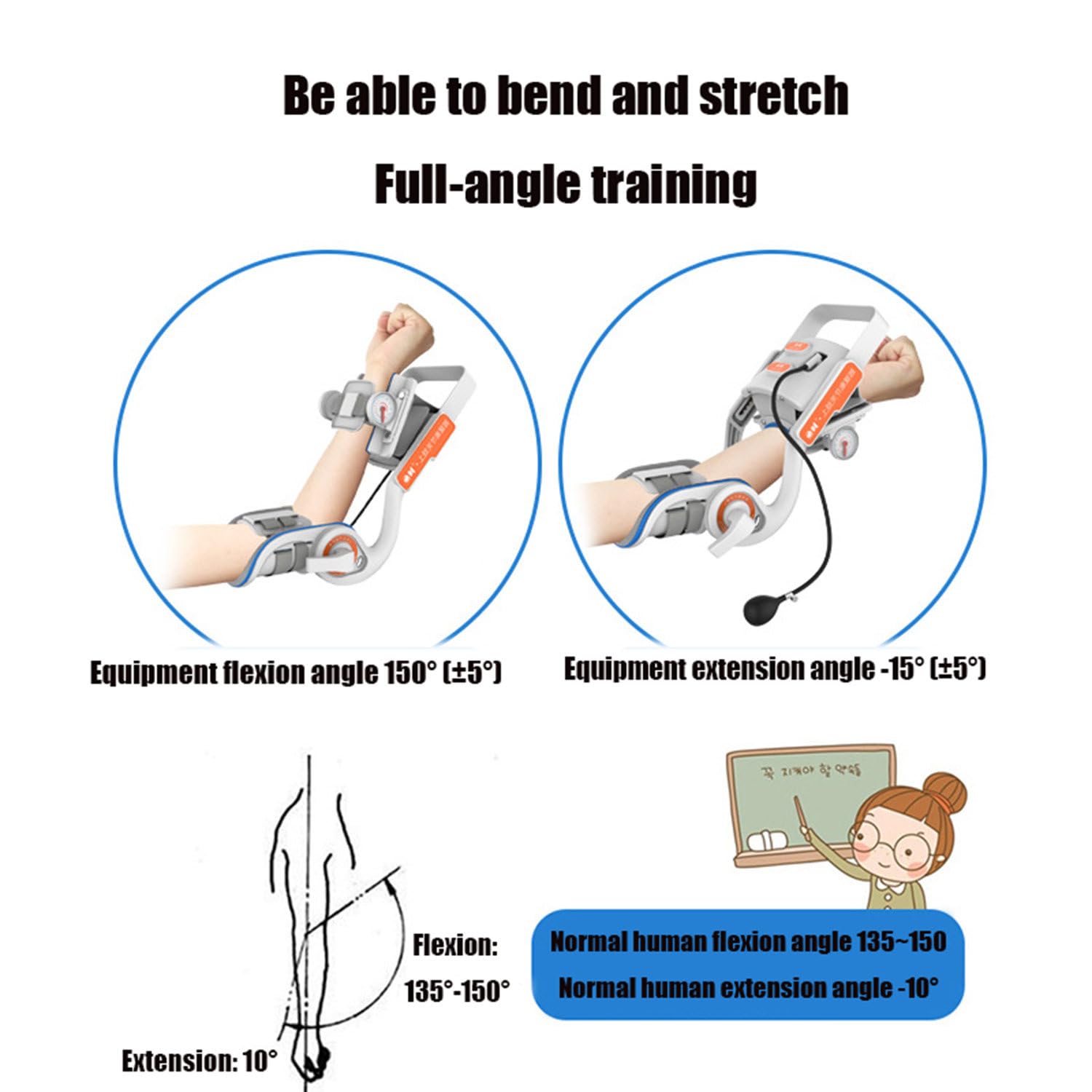 Elektryczny Stabilizator Stawu Łokciowego, Przyrząd Do Ćwiczeń Ramion, Trener Rehabilitacji Stawu Łokciowego, Trener Rozciągania Stawu Łokciowego, Sprzęt Do Rehabilitacji Ramion