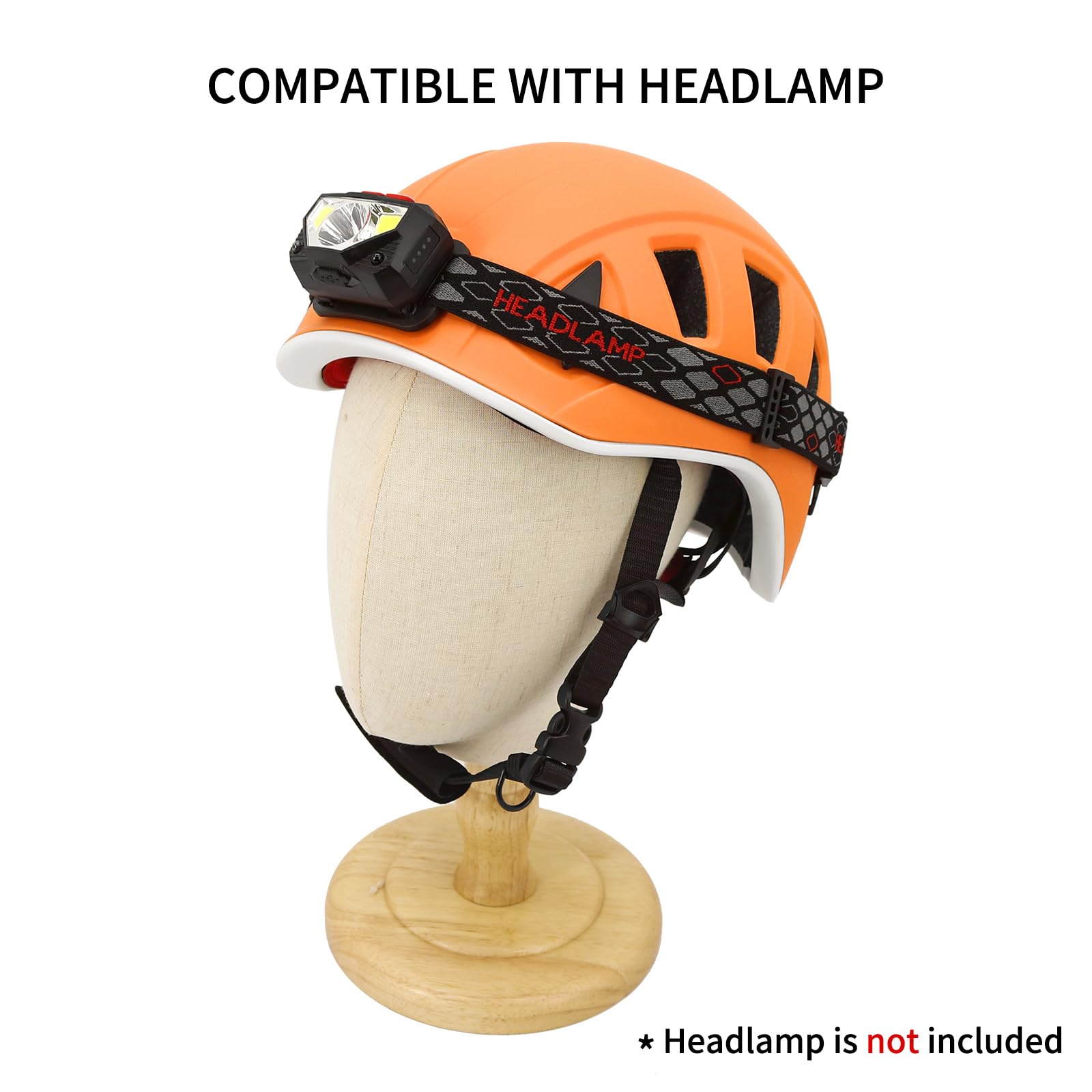 NewDoar Kask wspinaczkowy, półkopułowy, ultralekki kask ochronny L57-62 cm do wspinaczki górskiej, wspinaczki lodowej, wspinaczki skałkowej, jaskini ratunkowej, dorosłych, mężczyzn, kobiet, czerwony
