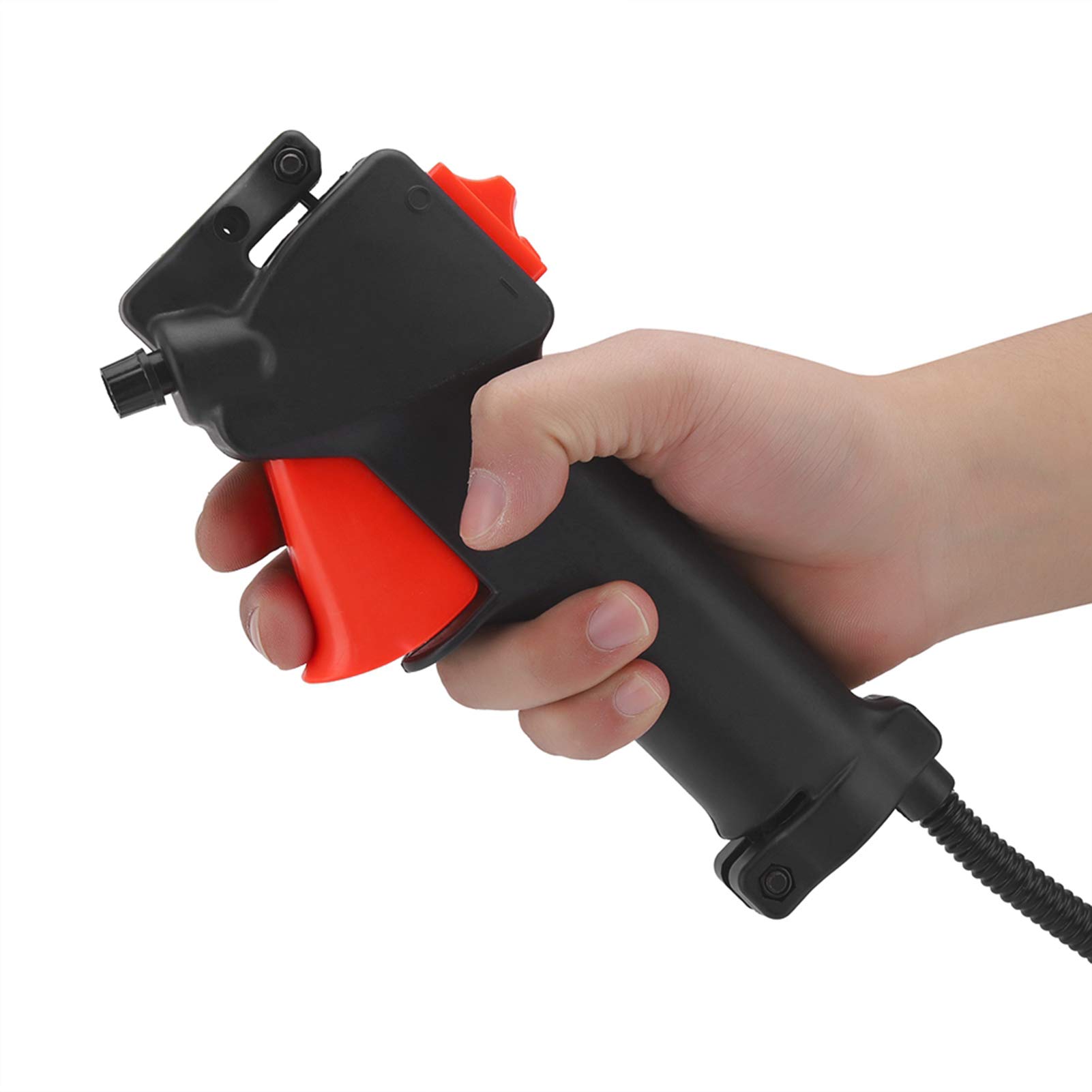 Interruptor De Mango De Strimmer, 26 Mm Desbrozadora De Acelerador De Plástico Interruptor De Mango De Control Del Acelerador Juego de Cables de 1,1 m Piezas para máquina de jardín
