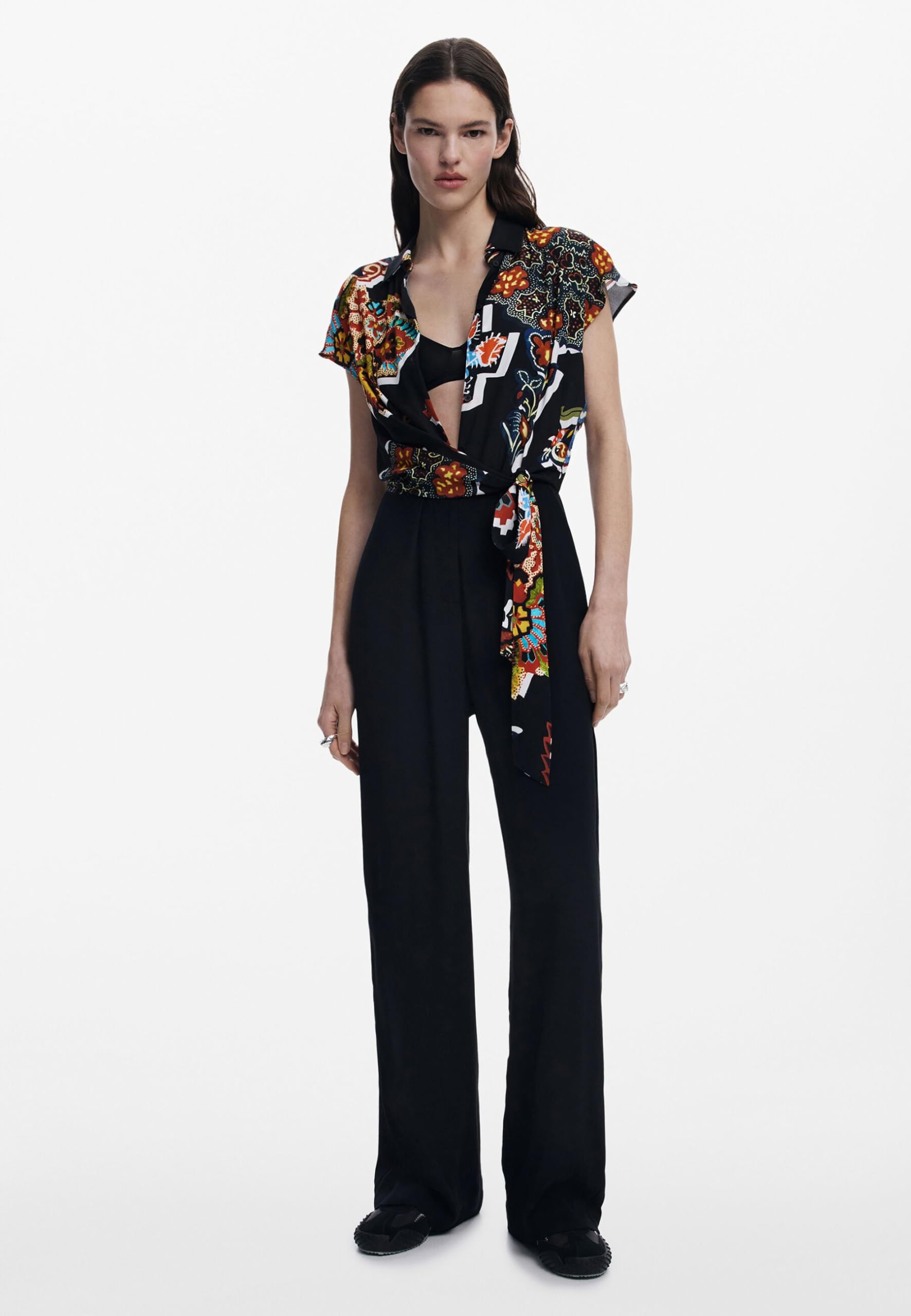 Desigual 25swpw20 Jeans Donna