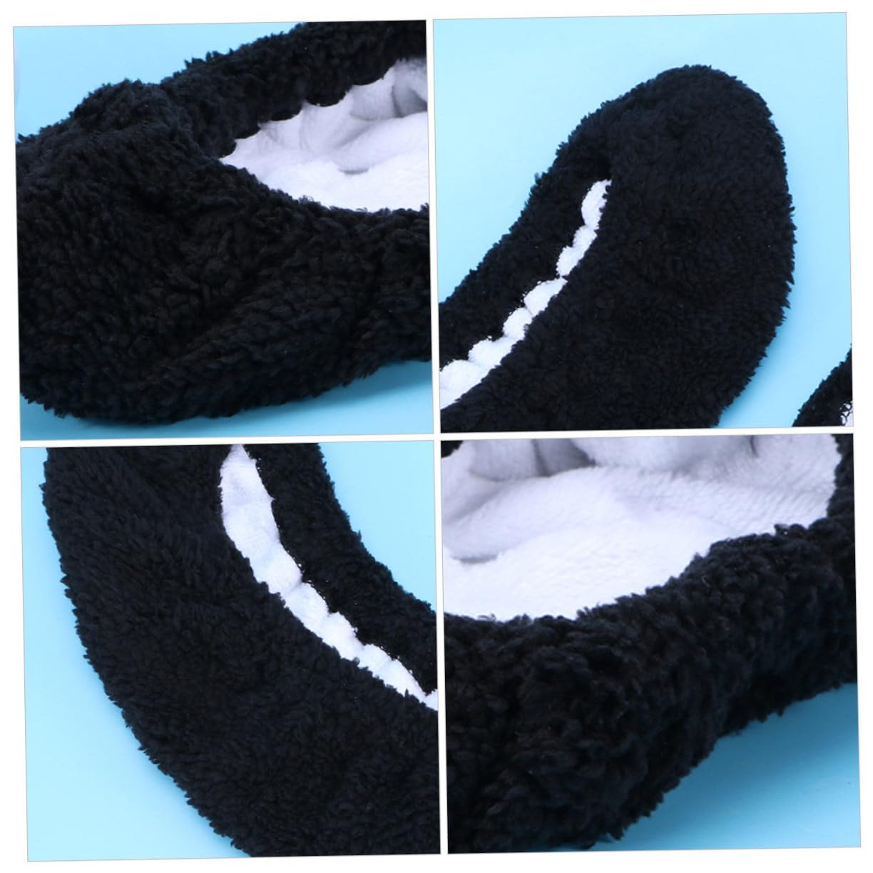 Protège-lames de Patins en Peluche, Élastique, Taille M, Lot 2 Paires