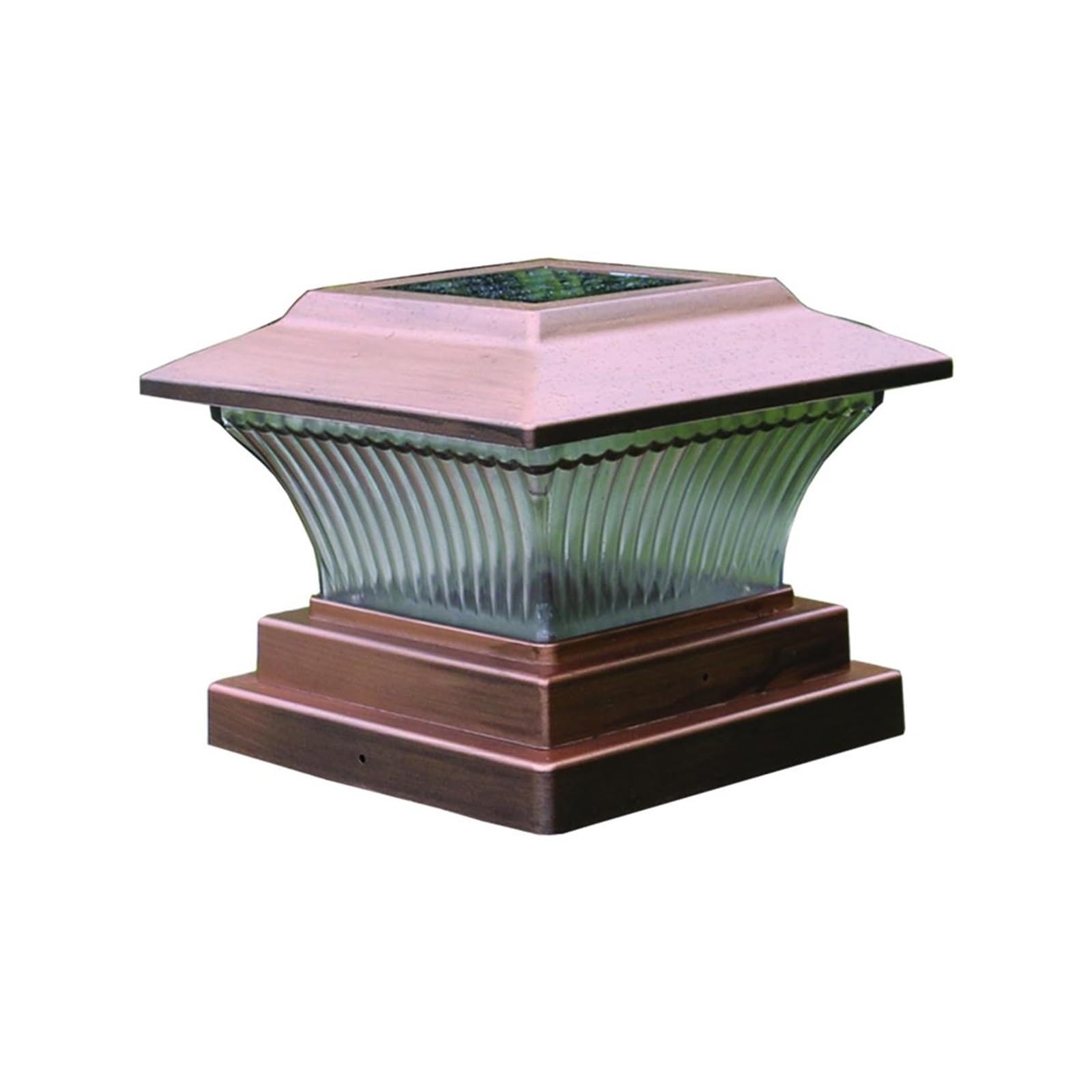 TRDEWR Solar Power LED Pillar Lamp Outdoor Garden Fence Yard Post Cap Lights Waterproof Lamps Path Efficiently Utilize Sunlight