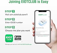 Vista 5 de EIOTCLUB Tarjeta SIM de Solo Datos Triple Play -6G 90 Días- Perfecta para Cámaras de Seguridad Celular, Solares y de Rastro de Caza 5G/4G