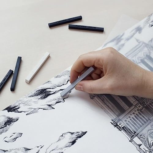 Miniatura 9 de Conté à Paris Juego de 12 lápices de dibujo HB, color negro