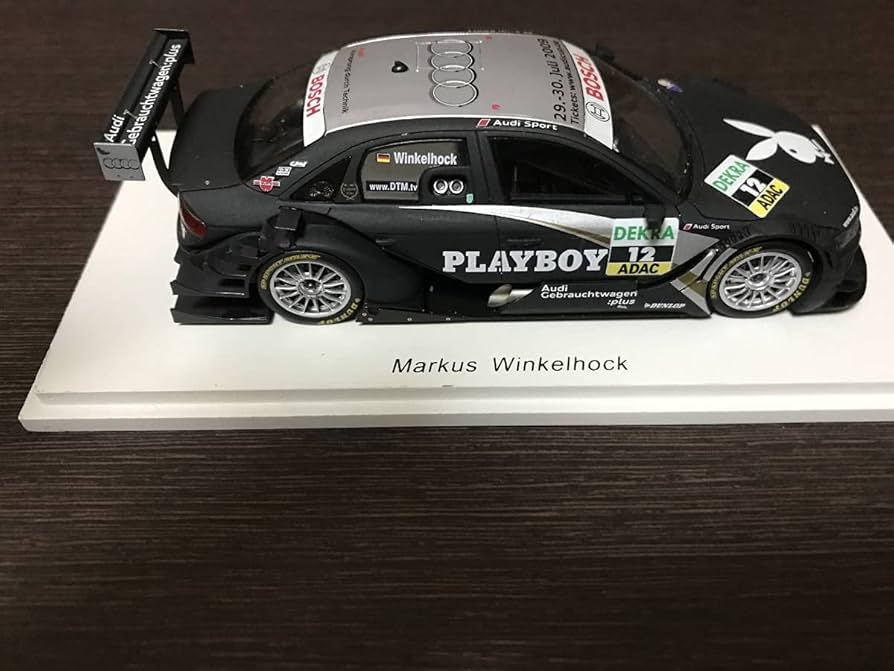 Playboy Audi A5 DTM　1/43 ミニカー　フィギュア　アウディ Playboy Audi A5 DTM 1/43 ミニカー フィギュア アウディ Amazon
