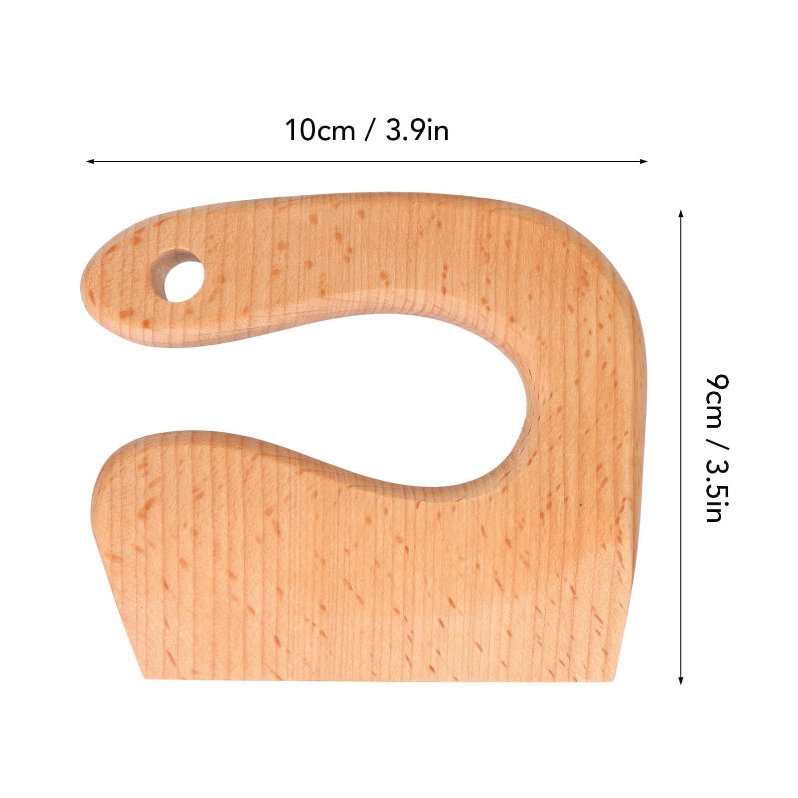 VBESTLIFE Cuchillo de madera para niños, cuchillo de frutas y verduras, cuchillo de madera para niños, cuchillo de madera, juguete (#1)