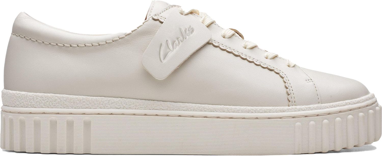 Clarks Mayhill Walk Womens Off White Lea, 7