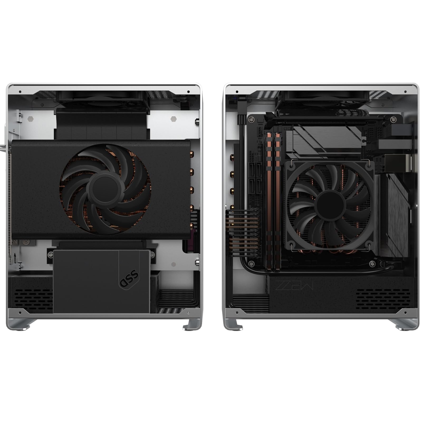 Amazon.com: ZZEW A1P Mini-ITX Case, Micro ITX PC Case, Mini