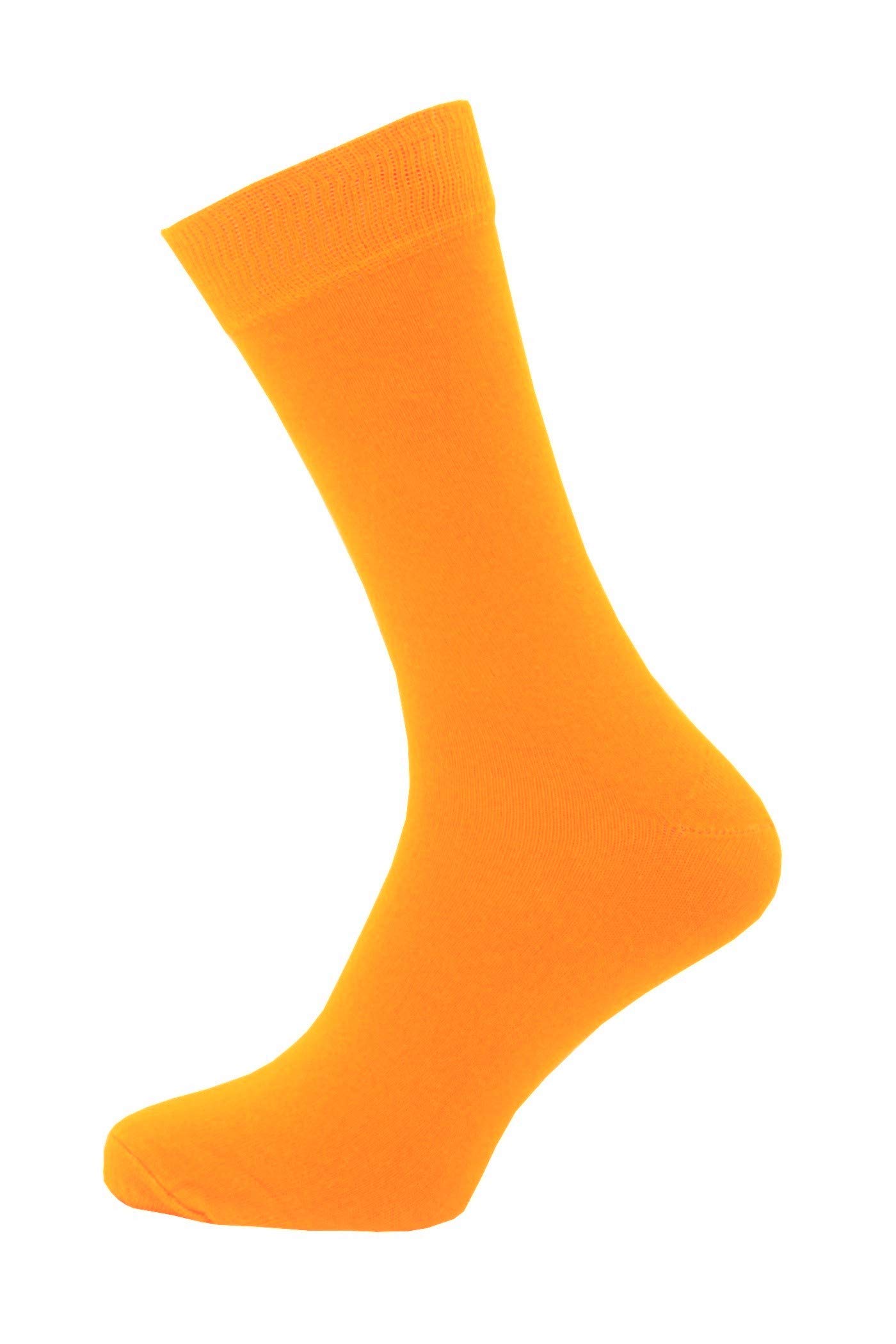 M Macahel Men's Mustard Plain Colour Ankle Socks Cotton Rich Size 6-11 (Mustard)