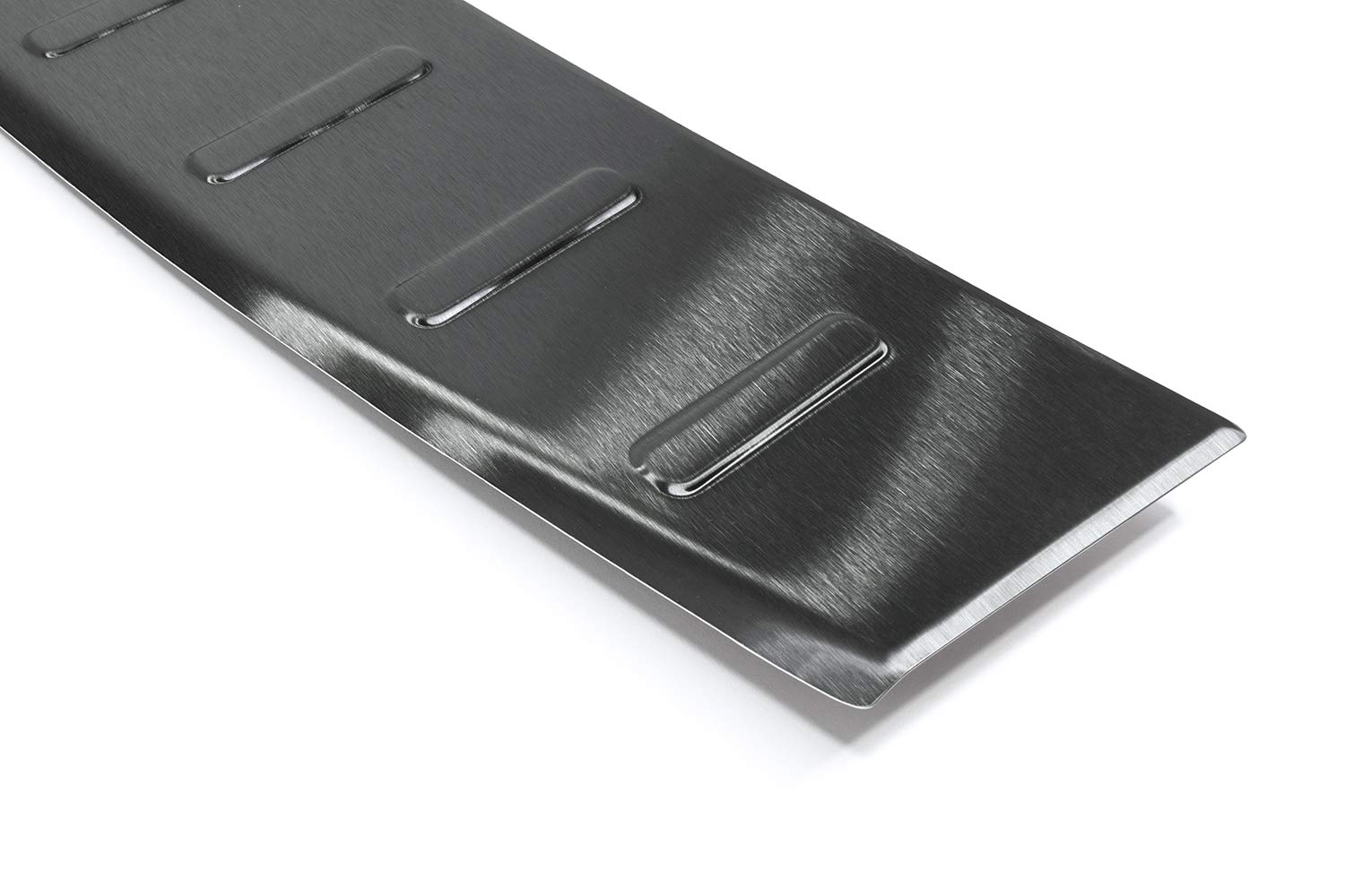 tuning-art L3003 Roestvrijstalen Achterbumperprotector voor Audi Q5 8R 2008-2016 gepoedercoat, Kleur:Zwart gepoedercoat