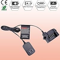 Vista 6 de Lasica Compatible con cargador de batería de litio Black and Decker de 20 V LCS1620B Compatible con batería de litio Black & Decker de 20 V Max