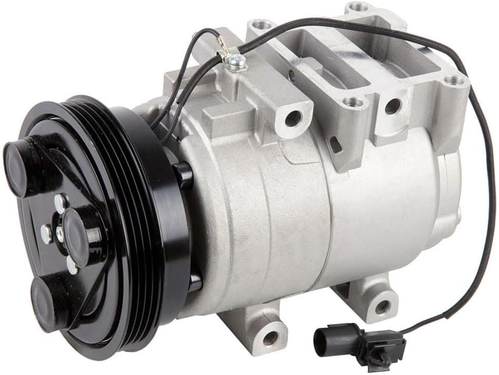 AC Compressor & A/C Clutch For Kia Rio 2001 2002 2003 2004 2005 - BuyAutoParts 60-01525NA NEW