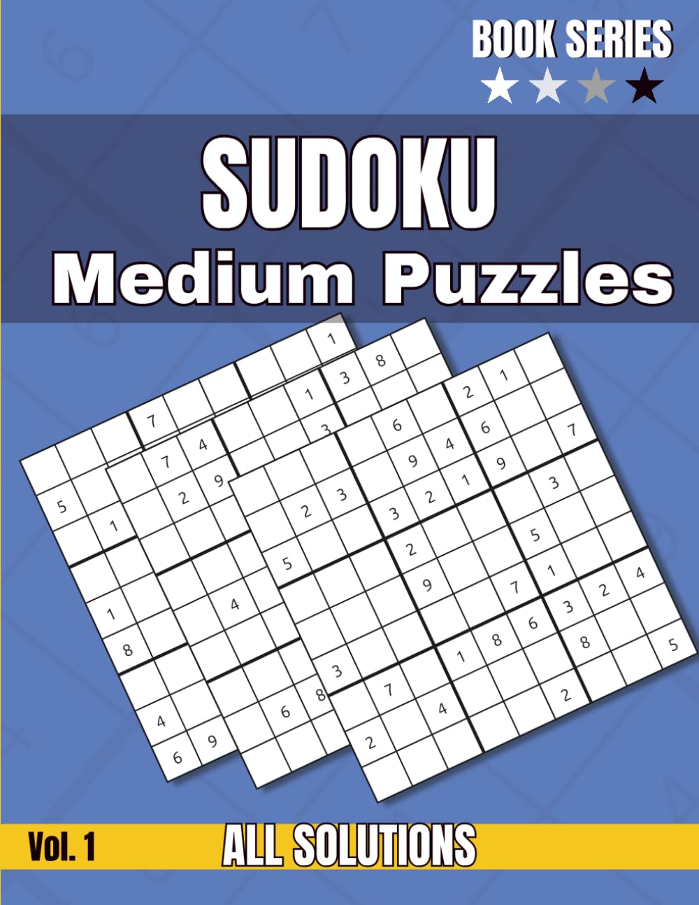 SharpMind Sudoku Series: Medium-Level Difficulty Large Print 195+ Puzzle Book