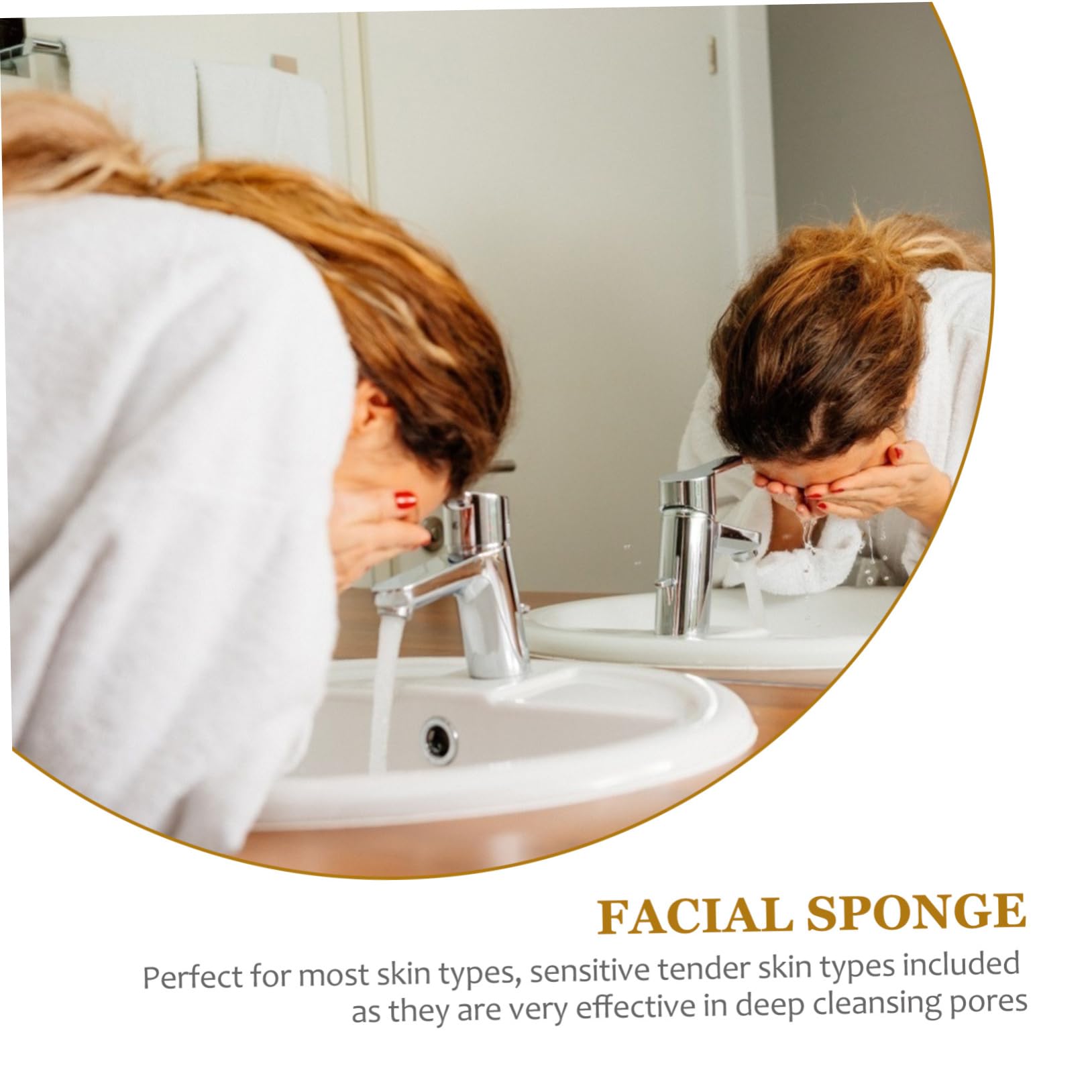 POPETPOP 9 Piezas Lavado De Cara De Esponja Esponjas Maquillaje Cara Esponja De Maquillaje Leche Limpiadora Limpieza