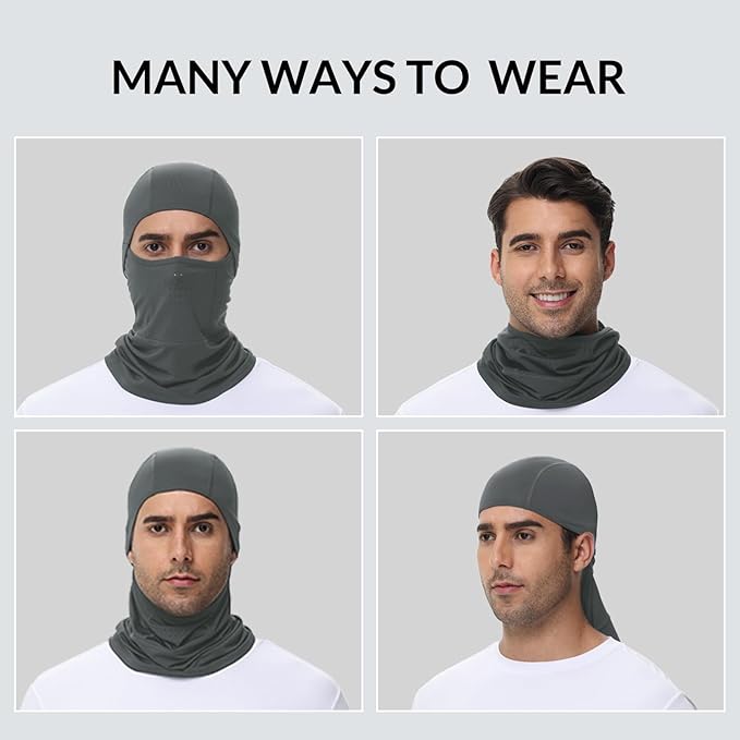 baleaf Balaclava Face Mask Men Ski Mask for Women Full Face Cover Sun Protection for Motorcycle Snowboard Outdoors