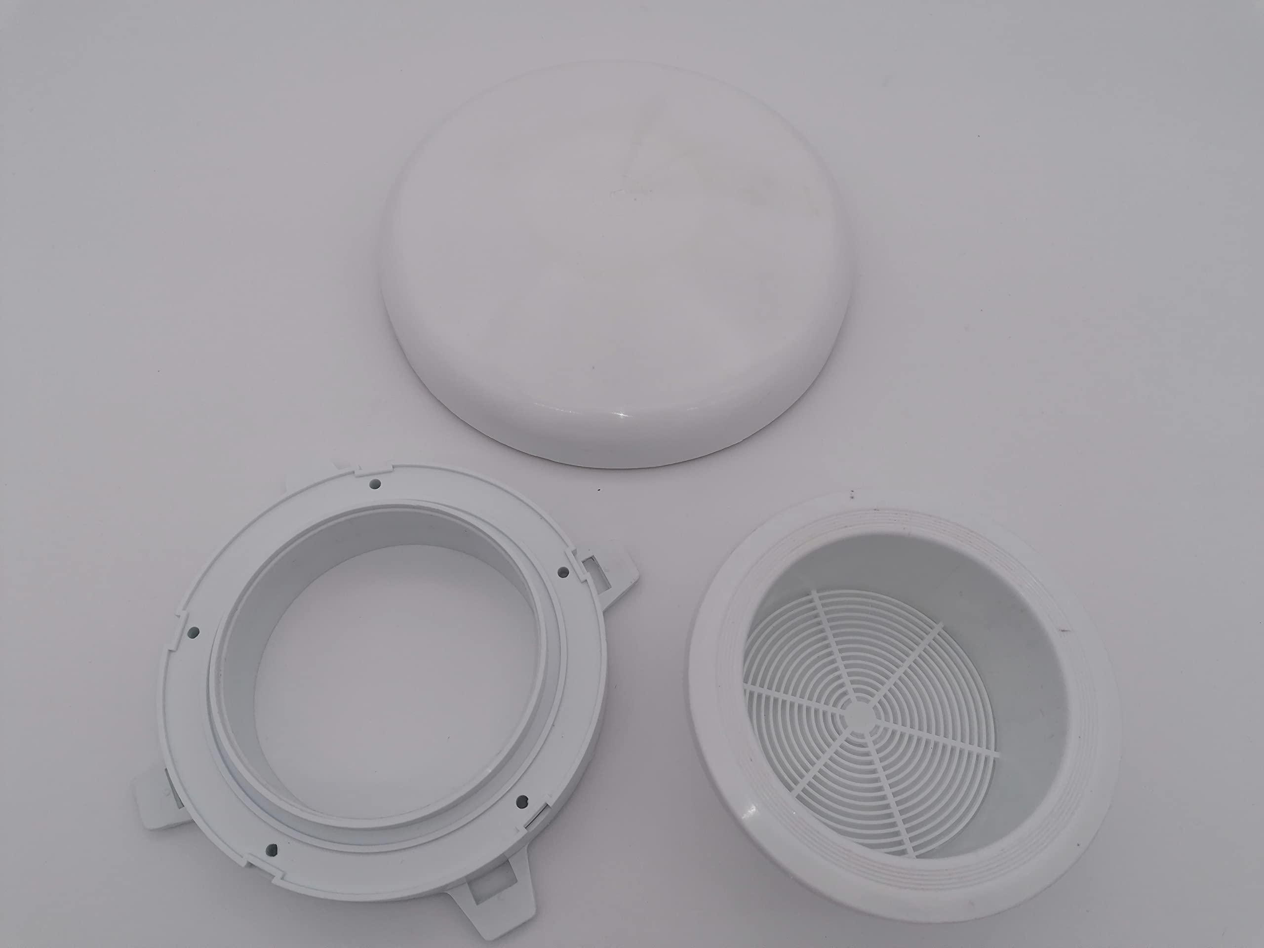 CR-MOESANCO Aeratore a Fungo per Camper Ø110mm Bianco Anti-Condensa Umidità