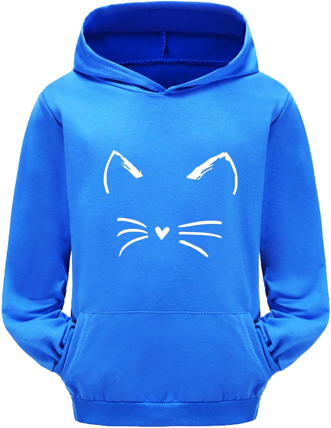 Süßer Fleece Kapuzenpulli Für Kleinkinder - Weicher Winterhoodie Mit Cartoon-Druck