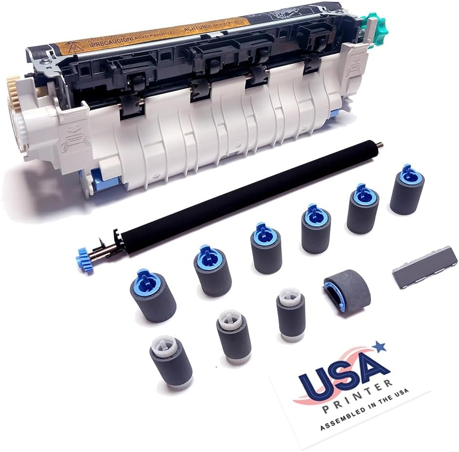 Q5998-67904-MTKv2-USA (Q5998A Q5998-67903) Maintenance Kit for HP LaserJet 4345 Includes RM1-1043 Fuser, RM1-0699 Transfer Roller, & Tray 1-4 Roller Kit (110V)