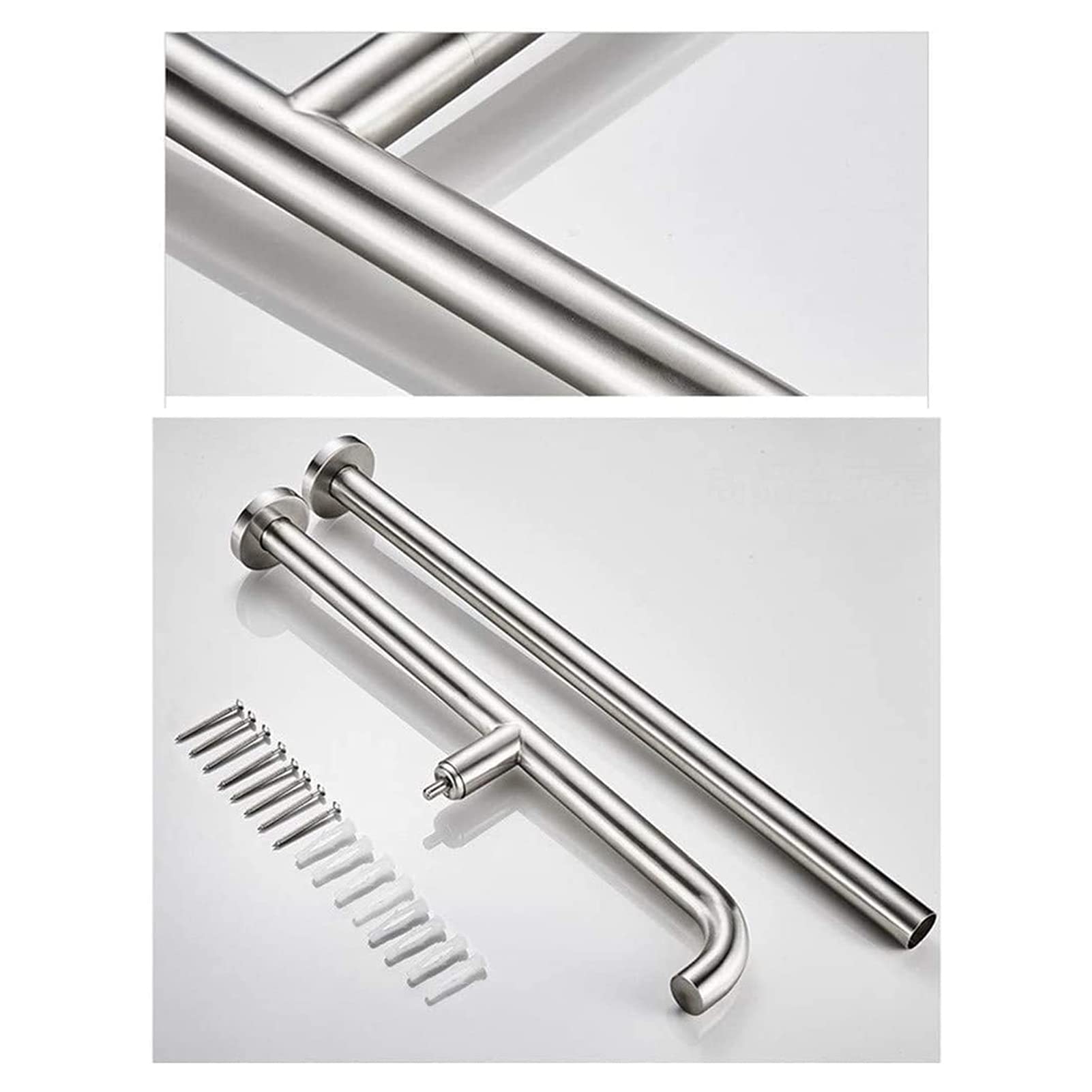Barras de agarre de seguridad, barra de soporte de acero inoxidable, barra de apoyo de mano de acero inoxidable, barra de apoyo para baño, barra antideslizante y barra de asistencia para ancianos